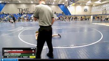 103 lbs Cons. Round 5 - Aiden Christensen, Champions Wrestling Club vs Bryson Christenson, Ravage