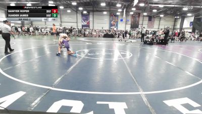 112 lbs Rr Rnd 2 - Sawyer Roper, Team Shutt Dethrone vs Xander James, 84 Athletes
