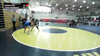 155 lbs Champ. Round 3 - Mirabel Myer, Lower Lake vs Elysia Youngblood, Concord