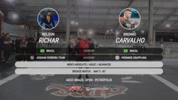 Nelson Richar J vs Brenno Carvalho 2026 ADCC Petropolis Open