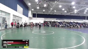 165 lbs Cons. Round 5 - Arel Francke, Calabasas vs Ivan Cerpa, Sonora