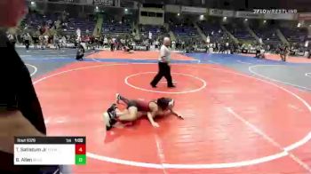 98 lbs Quarterfinal - Ty Satiacum Jr, Team Aggression vs Brody Allen, Glenrock WC