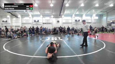 76 lbs 7th Place - George Howard, Backyard Barbarians-EL vs Gabe Peace, Backbone WC-EL