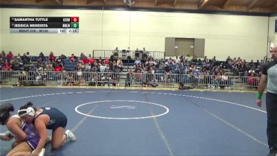 Semifinal - Jessica Mendieta, Menlo NCWA WOMEN vs Samantha Tuttle, GRAND CANYON-WOMEN