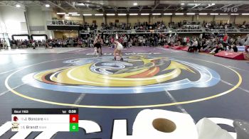 145 lbs Consi Of 8 #2 - Jillian Boncore, Alvirne vs Isabelle Brandt, Souhegan