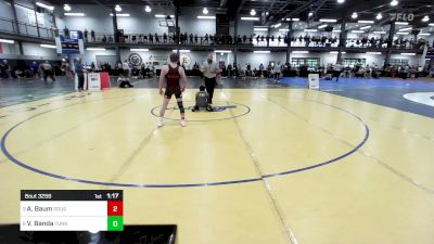 135 lbs Consi Of 8 #2 - Aidan Baum, Doughboy vs Viktor Banda, Funky Panda Wrestling Club