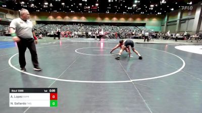 157 lbs Consi Of 16 #2 - Abner Lopez, Spanish Springs vs Nikolas Gallardo, The Meadows School