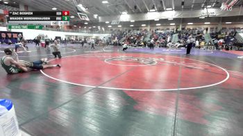 133 lbs Champ. Round 2 - Braden Werdenhausen, William Woods University vs Zac Bosken, Reinhardt University (GA)