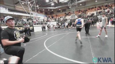 76-80 lbs Rr Rnd 3 - Ethan Thompson, D3 Wrestling Cluib vs Ian Madrazo, Little Axe Takedown Club