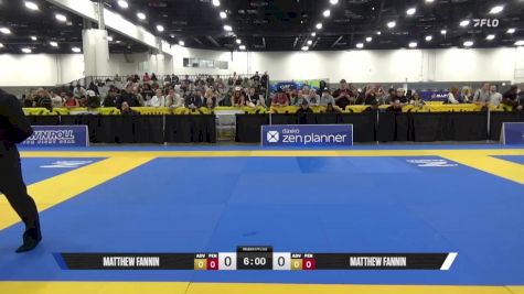 Matthew Fannin vs Matthew Fannin 2025 World IBJJF Jiu-Jitsu No-Gi Championship