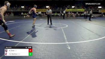 165 lbs Quarterfinal - David Over, Liberty vs Nicholas Martino, Fresno State WC