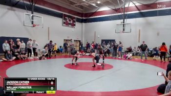 108/115 Round 2 - Jackson Cather, KC Elite Training Center vs William Forester, Ben Lippen