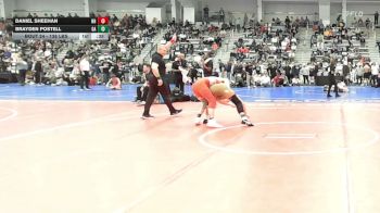 138 lbs Consi Of 8 #2 - Daniel Sheehan, NH vs Brayden Postell, GA