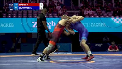 65 kg Qualif. - Peiman Bioukagha Biabani, Canada vs Krzysztof Bienkowski, Poland