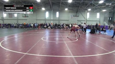 165 lbs Quarterfinal - Brett Skaug, Wisconsin-La Crosse vs Peter Hollingshead, Luther