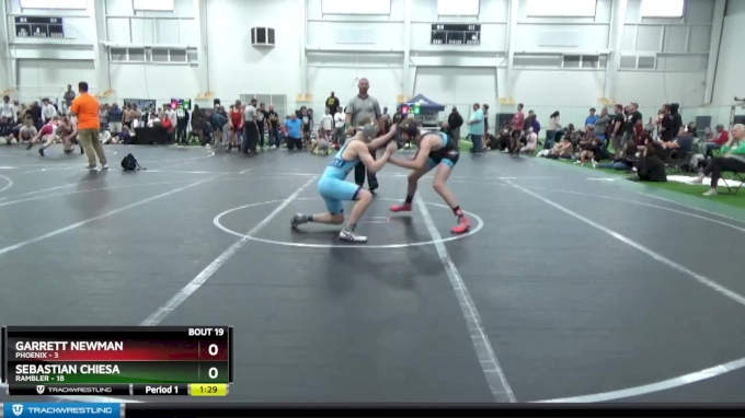 126 lbs Round 4 (10 Team) - Garrett Newman, Phoenix vs Sebastian Chiesa ...