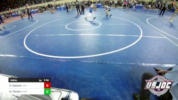 106 lbs Round Of 32 - Dominic Salazar, High Ground Wrestling vs Brody Parker, Division Bell Wrestling