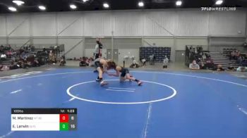 100 lbs Prelims - Maddox Martinez, Whitted Trained Red vs Eric Larwin, Oregon Outlaws