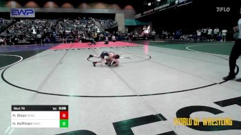 49 lbs Consolation - Harold Hoffman, Pomona Elite vs Henrik Olson, Salem Elite Mat Club