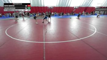 123-124 lbs Round 1 - Julius Hopson, FZ Wrestling Club vs Koye Gericke, Waukee Warriors