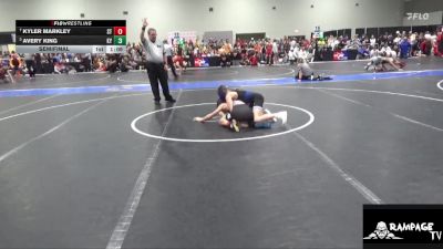 100 lbs Semifinal - Avery King, Kansas YG vs Kyler Markley, SW Timberwolves