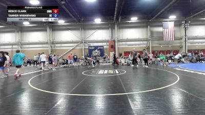 92 lbs Rr Rnd 7 - Reece Clark, South Hills Wrestling Academy - MSE vs Tanner Wisniewski, Bad Karma - MSE