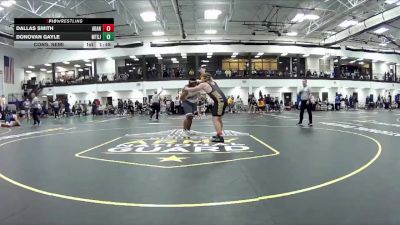 285 Freshman/Soph Cons. Semi - Dallas Smith, Adrian vs Donovan Gayle, Mount St Joseph