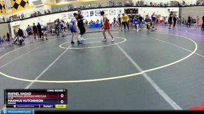 83 lbs Cons. Round 1 - Rafael Hadad, International Gryphons Wrestling Club vs Maximus Hutchinson, Indiana