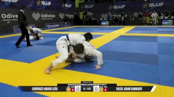 Ekleel Adam Sammady vs Lourenço Amaro Leão 2026 European Jiu-Jitsu IBJJF Championship