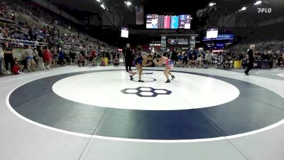 155 lbs Cons. Rd Of 32 - Ashten Hubbs, WY vs Isabelle Olesen, WI