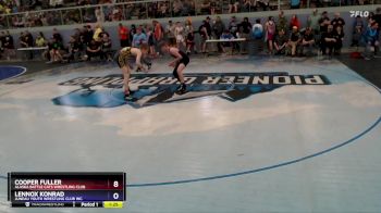 106 lbs Cons. Round 2 - Cooper Fuller, Alaska Battle Cats Wrestling Club vs Lennox Konrad, Juneau Youth Wrestling Club Inc.