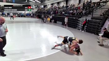 157 lbs Cons. Round 3 - Cale Hein, Ottawa University vs Spencer Mosier, Cowley College