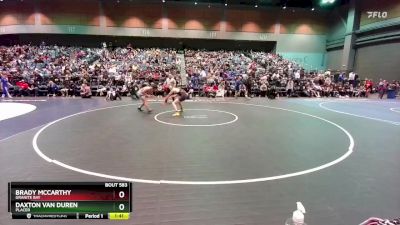 144 lbs Prelim - Brady McCarthy, Granite Bay vs Daxton Van Duren, Placer