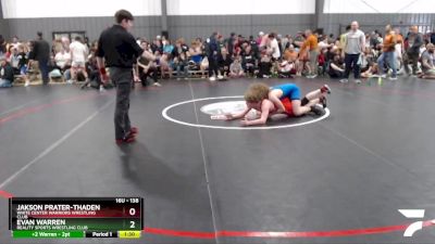 138 lbs Champ. Round 1 - Jakson Prater-Thaden, White Center Warriors Wrestling Club vs Evan Warren, Reality Sports Wrestling Club