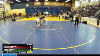 145 Gold Round 1 - Lester Martinez, Southwest Miami vs Gavin Daniels, Camden County