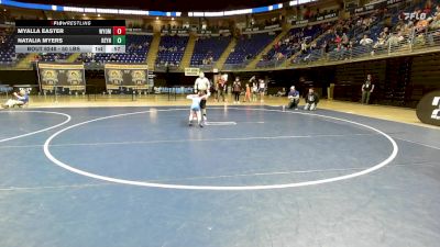 50 lbs Consy 4 - Myalla Easter, Wyoming Area vs Natalia Myers, Reynolds