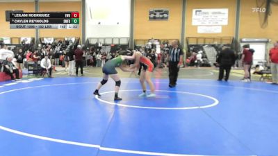 152 lbs 3rd Place - Leilani Rodriguez, Exeter/West Greenwich vs Caylen Reynolds, Smithfield