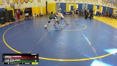 132 Gold Round 1 - Jordan Harrison, Lake Gibson vs Cane Smolarsky, Camden County