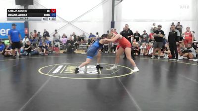 76 lbs Rr Rnd 7 - Amelia Soltis, Badger Girls Elite - W vs Liliana Alicea, MGW Monkey Business - W
