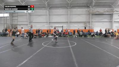 96 lbs Round 6 (10 Team) - Caleb Roppel, Brecksville vs Marcos Gomez, Empyre WC