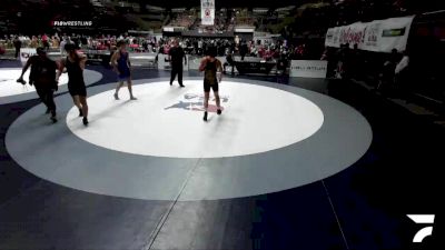 Cons. Round 5 - Elias Salloum, Ayala High School Wrestling vs Trevor Pile, Bay Area Dragons Wrestling Center