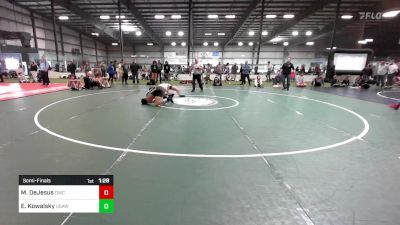 132 lbs Semifinal - Martin DeJesus, Doughboy vs Evan Kowalsky, USAW Maine