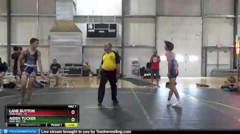 155 lbs Round 3 (4 Team) - Aiden Tucker, ARES Red vs Lane Button, ARES Grey