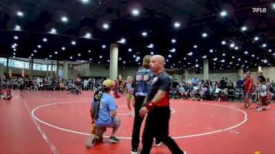 85 lbs Round 2 - Charlee Masters, Trojan Wrestling Academy LLC vs Layla Van Cura, Big Money Movin