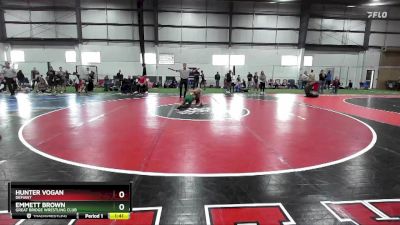 90 lbs Round 1 - Emmett Brown, Great Bridge Wrestling Club vs Hunter Vogan, Defiant