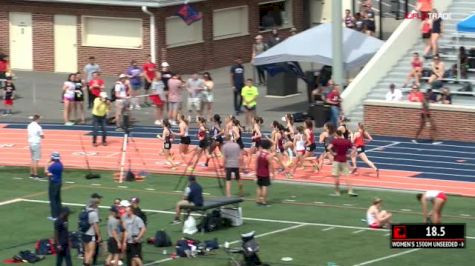 Women's 1500m Unseeded, Heat 6