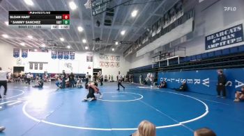 126 lbs Quarterfinal - Sammy Sanchez, Cheyenne East vs Sloan Hart, Natrona County