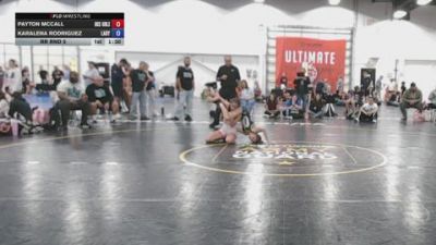 95 lbs Rr Rnd 5 - Payton McCall, Okie Girls - GK12E vs Karalena Rodriguez, Lady Warriors Wrestling Club - GK12E