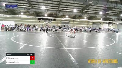 76 lbs Rr Rnd 1 - Penelope Gamez, Grindhouse vs Rylee Russell, Texas Select Wrestling Club