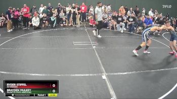 85 lbs Semifinal - Brayden Mulkey, Palmetto State Wrestling vs Ryder Stiffel, No Worries